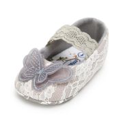 Pantofiori pentru fetite - Fluturasul gri MDMY67-2-sa21