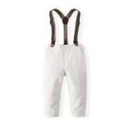 Costum pentru baietei cu camasuta rosie ADtzb0494-DE2.3 ani