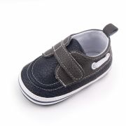 Pantofiori negri tip mocasini pentru baietei ADD2606-2-sa28.3-6 luni (Marimea 18 incaltaminte)