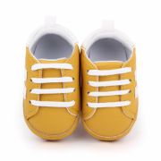 Adidasi galben mustar cu dungi albe ADd2547-4-sa26