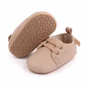 Pantofiori eleganti crem cu sireturi ADd2548-3-sa26