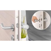 Protectie clanta usa, din silicon, acoperire completa, 2 bucati, Reer HandleGuard 70071
