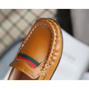 Pantofi eleganti maro tip mocasini pentru baietei LIv358-2-sa48