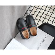 Pantofi eleganti negri tip mocasini pentru baietei LIv358-3-de4