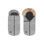 Lionelo - Sac de iarna pentru carucior Frode, 90x45 cm, Impermeabil, Universal, Gri BYNLO-FRODE_GREY-DOVE