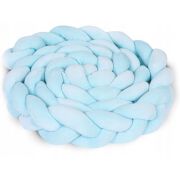 Protectie laterala pentru patut, impletita, 3 m, ricokids 722111 - albastru edeedi722111