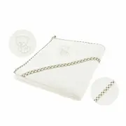 Qmini - Prosop cu gluga, 80x80 cm, Ecru BYNQM_BOC0037