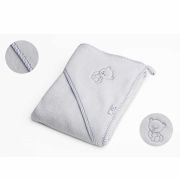 Qmini - Prosop cu gluga, 80x80 cm, Grey BYNQM_BOC0034