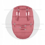 Sac de dormit ricokids 95 x 48 cm ricokids elmi 720011 - roz inchis edeedi720011