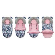 Sac de dormit 95 x 48 cm ricokids elmi 720012 - bleumarin cu flamingo edeedi720012