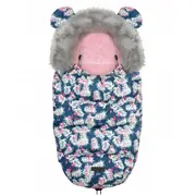 Sac de dormit 95 x 48 cm ricokids elmi 720012 - bleumarin cu flamingo edeedi720012