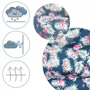 Sac de dormit 95 x 48 cm ricokids elmi 720012 - bleumarin cu flamingo edeedi720012