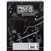 Caiet A4 Fise Razuibile Magical Scratch Pad Grafix GR220009 BBJGR220009_Holografic