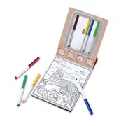 Carnet de colorat modele magice animale salbatice - okemd30312