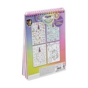 Carte de colorat A4 Unicorn cu stickere Grafix GR150052 BBJGR150052_Initiala