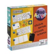 Set creativ 4 in 1 Art Set Grafix GR220011 BBJGR220011_Initiala