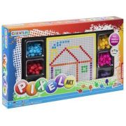 Set creativ mozaic Pixel Art, 6 culori Grafix GR200013 BBJGR200013_Initiala