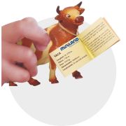 Animale domestice cu puii set de 10 figurine - miniland - okeml27430
