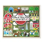 Figurine din lemn ferma melissa and doug - okemd4800