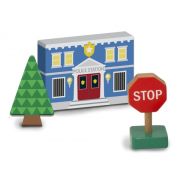 Figurine din lemn orasul meu - melissa and doug - okemd4796