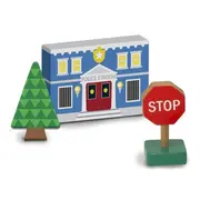Figurine din lemn orasul meu - melissa and doug - okemd4796