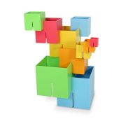 Joc de constructie cuburi dado original - fat brain toys - okefbtfb024-o