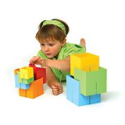 Joc de constructie cuburi dado original - fat brain toys - okefbtfb024-o