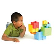 Joc de constructie cuburi dado original - fat brain toys - okefbtfb024-o