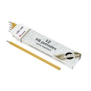 Set 12 creioane goldline hb din lemn galben - heutink - okee061065
