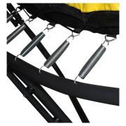 Set trambulina 488 cm cu plasa si scarita ookee jump carbon - okeoejc16612