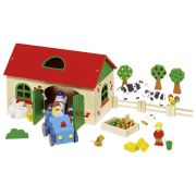 Joc din lemn ferma animalelor - okegoki58598