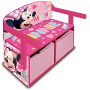 Mobilier 2 in 1 pentru depozitare jucarii Minnie's Bow-tique BBXWD13980