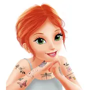 75 tatuaje - fete bkta004