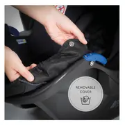 Scaun Auto Comfort Fix Denim Grey MGZ614013