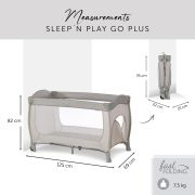Pat Pliabil Hauck Sleep'n Play Go Plus Beige MGZ600825