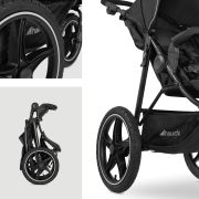 Cărucior Hauck  Runner 2 Black cu UPF 50+ MGZ274200