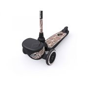 Trotineta Copii Pliabila, Suport Jucarie, Highwaykick 2 Lifestyle Brown Line, 2 Ani +, Pana La 50 Kg, Scoot  Ride Pjb96526