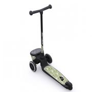 Trotineta Copii Pliabila, Suport Jucarie, Highwaykick 2 Lifestyle Green Line, 2 Ani +, Pana La 50 Kg, Scoot  Ride Pjb96525