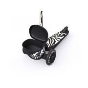 Trotineta Copii Pliabila, Suport Jucarie, Highwaykick 2 Lifestyle Zebra, 2 Ani +, Pana La 50 Kg, Scoot  Ride Pjb96523