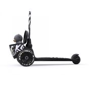 Trotineta Copii Pliabila, Suport Jucarie, Highwaykick 2 Lifestyle Zebra, 2 Ani +, Pana La 50 Kg, Scoot  Ride Pjb96523