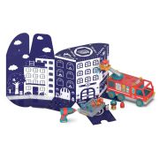 Bormasina magica - camionul pompierilor
