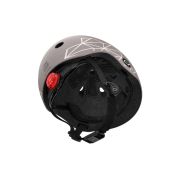 Casca De Protectie Pentru Copii, Sistem De Reglare Magnetic Cu Led, Xxs-s, 45-51 Cm, 1 An+, Brown Lines, Scoot  Ride Pjb96563