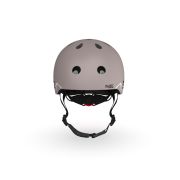 Casca De Protectie Pentru Copii, Sistem De Reglare Magnetic Cu Led, Xxs-s, 45-51 Cm, 1 An+, Brown Lines, Scoot  Ride Pjb96563