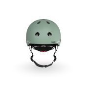 Casca De Protectie Pentru Copii, Sistem De Reglare Magnetic Cu Led, Xxs-s, 45-51 Cm, 1 An+, Green Lines, Scoot  Ride Pjb96562