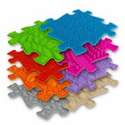 Covoras ortopedic senzorial puzzle set mediu a muffik - okemfk-020-1
