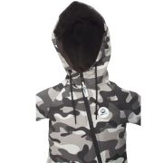 Salopeta impermeabila pentru copii Kidscare, cu protectie la vant si apa cu imprimeu Camuflaj - marime 116 SUPKCSI502_Camuflaj-116