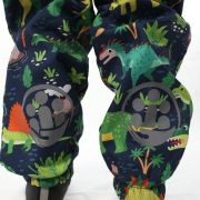 Salopeta impermeabila pentru copii Kidscare, cu protectie la vant si apa cu imprimeu Dinozauri - marime 92 SUPKCSI505_Dinozauri-92