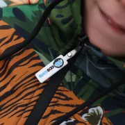 Salopeta impermeabila pentru copii Kidscare, cu protectie la vant si apa cu imprimeu Jungla - marime 116 SUPKCSI509_Jungla-116