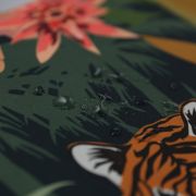 Salopeta impermeabila pentru copii Kidscare, cu protectie la vant si apa cu imprimeu Jungla - marime 122 SUPKCSI509_Jungla-122
