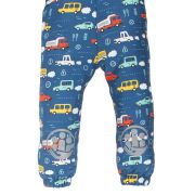 Salopeta impermeabila pentru copii Kidscare, cu protectie la vant si apa cu imprimeu Masini - marime 98 SUPKCSI508_Masini-98